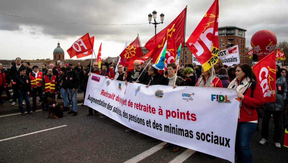 Rritja e moshes se pensionit ne France, sindikatat bejne thirrje per greve